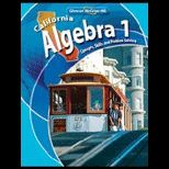 California Algebra 1  Concepts, Skills, and Problem Solving