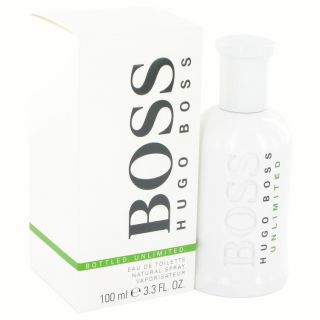 Boss Bottled Unlimited for Men by Hugo Boss EDT Spray 3.3 oz