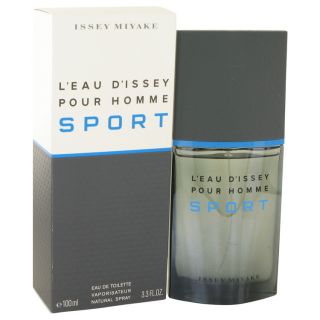Leau Dissey Pour Homme Sport for Men by Issey Miyake EDT Spray 3.4 oz