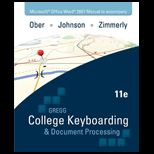 Gregg College Keyboarding and Doc. Proc. Word 07 Kit 2