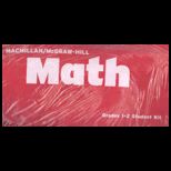 Math  Grade 1 And 2  Student Kit
