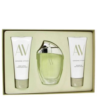 Av for Women by Adrienne Vittadini, Gift Set   3 oz Eau De Parfum Spray + 3.3 Bo