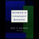 Handbook of Government Budgeting