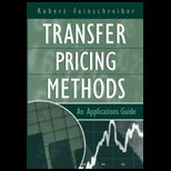 Transfer Pricing Methods An Applications Guide