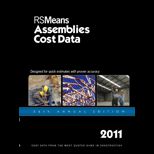 Means Assemblies Cost Data, 2011