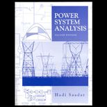 Power System Analysis  With CD (Custom Package)