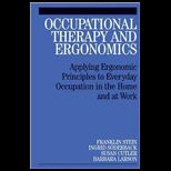 Occupational Therapy and Ergonomics