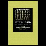 Cambridge Companion to the Talmud and Rabbinic Literature