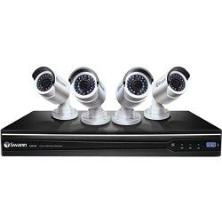 Swann Communications 8 Channel 4 Camera Professional Surveillance HD Security Sy