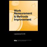 Work Measurement and Methods Improvement