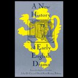 New History of Early English Drama