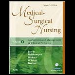 Medical Surgical Nursing V 1 and 2   With CD Package