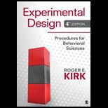 Experimental Design Procedures for Behavioral Sciences