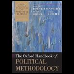 Oxford Handbook of Political Methodology