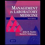 Management in Laboratory Medicine