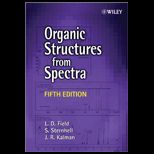 Organic Structures From Spectra