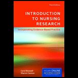 Introduction to Nursing Research   With Access