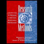 Research Methods  Learning to Become a Critical Research Consumer
