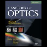 Handbook of Optics, Volume 3