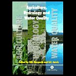 Agriculture, Hydrology and Water Quality