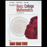 Essentials of Basic College Mathematics   With CD and Access