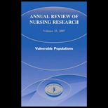 Annual Review of Nursing Resrch, . Volume 25