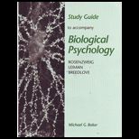 Biological Psychology, Study Guide
