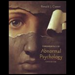 Fundamentals of Abnormal Psychology With Access