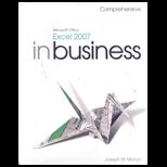 Microsoft Office Excel 2007 In Business, Comprehensive  Package