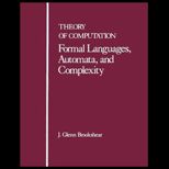 Theory of Computation  Formal Languages, Automata and Complexity