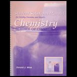 Chemistry  Science of Change (Student Solutions Manual)