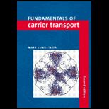 Fundamentals of Carrier Transport