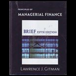 Principles of Managerial FinanceCUSTOM PKG. <