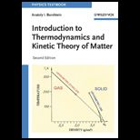 Intro. to Thermodynamics and Kinetic Theory