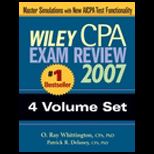 Wiley CPA Examination Review  07, 4 Volume Set