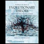 READING IN HIST.OF EVOLUTIONARY THEORY