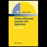 Ordinary Differential Equations With Applications