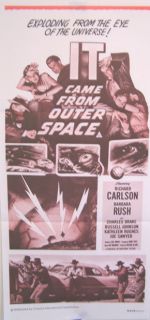 It Came From Outer Space (Australian Daybill) Movie Poster
