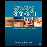 Conducting Educational Research