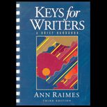 Keys for Writers   Text and Exercise Booklet