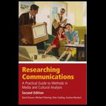 Researching Communications  A Practical Guide to Methods in Media and Cultural Analysis