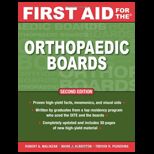 First Aid for Orthopaedic Boards