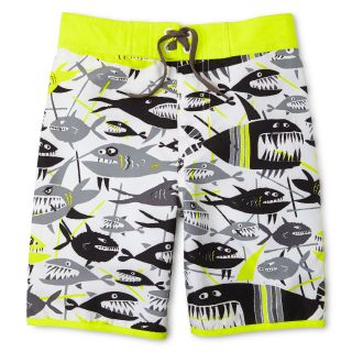 ARIZONA Piranhas Swim Trunks   Boys 6 18, Yellow, Boys