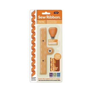 Sew Ribbon Tool & Stencil Zig Zag