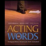 Acting on Words   Package