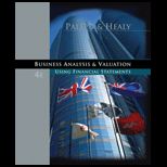 Business Analysis and Valuation  Using Financial Statements   Text Only