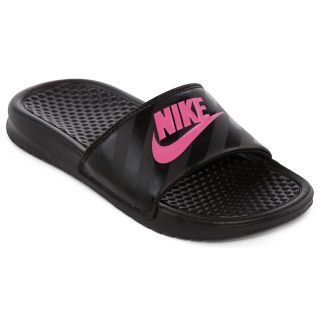 Nike Benassi Solarsoft Womens Slide Sandals, Pink