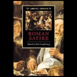 Cambridge Companion to Roman Satire