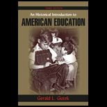 Historical Intro. to American Education