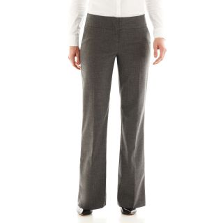 Worthington Modern Trouser Pants, Grey, Womens